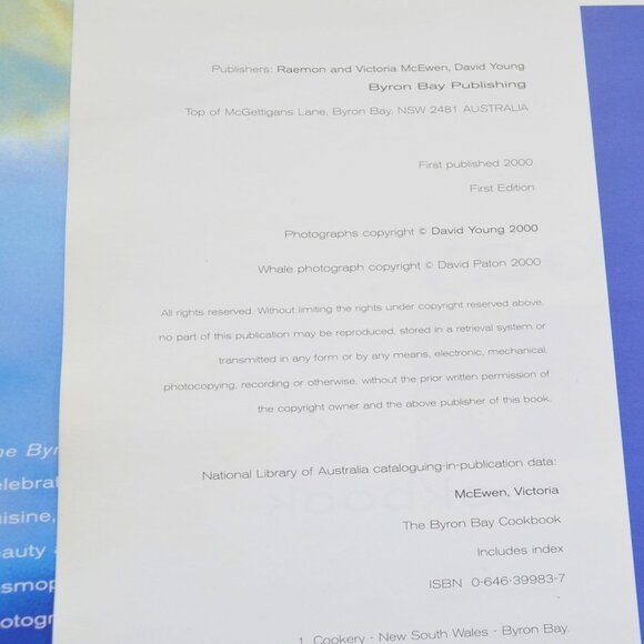 The Byron Bay Cookbook 2000's Y2K - Picture 3 of 4